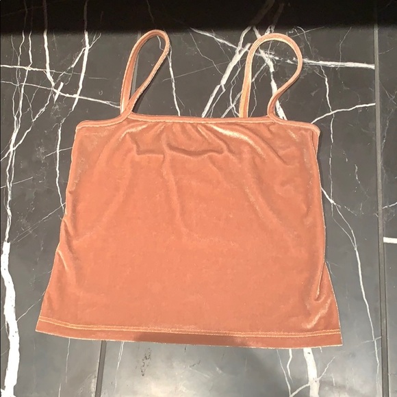 Brandy Melville Faye top gold - Picture 2 of 3